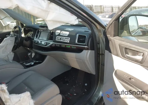 2015 Toyota Highlander Limited V6 из США, поврежденный, VIN 5TDDKRFH1FS090830